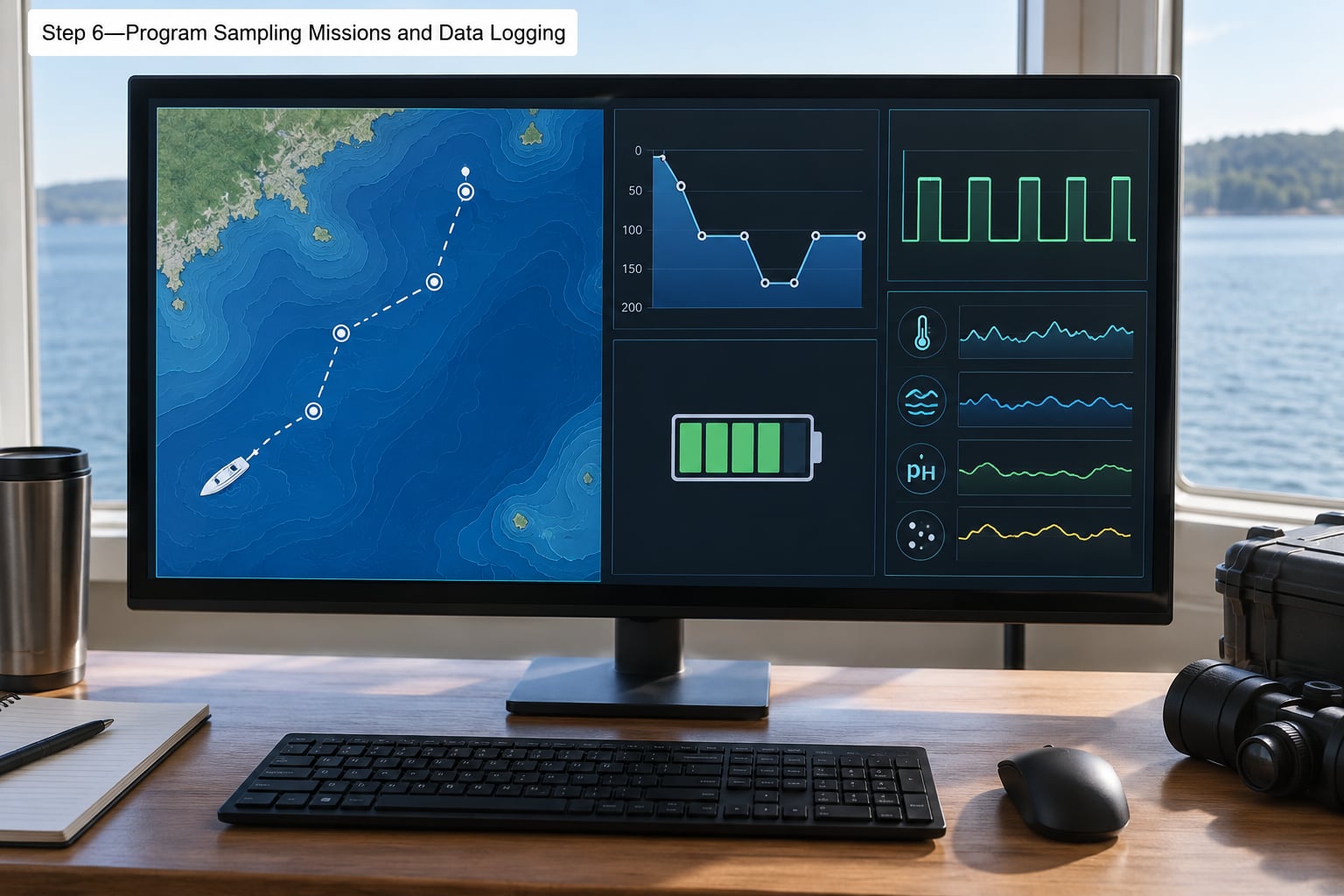 Step 6—Program Sampling Missions and Data Logging