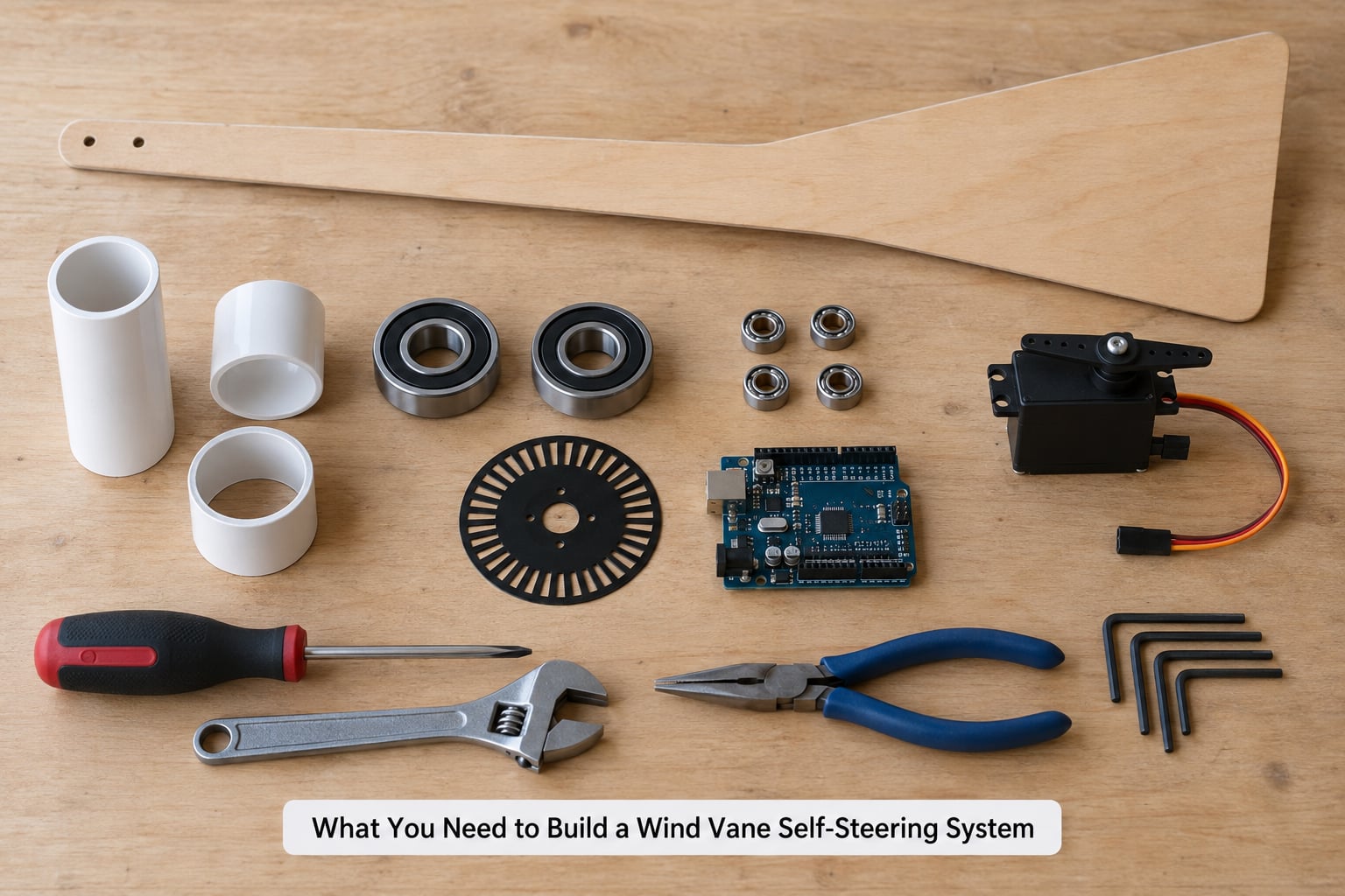 What You Need to Build a Wind Vane Self-Steering System