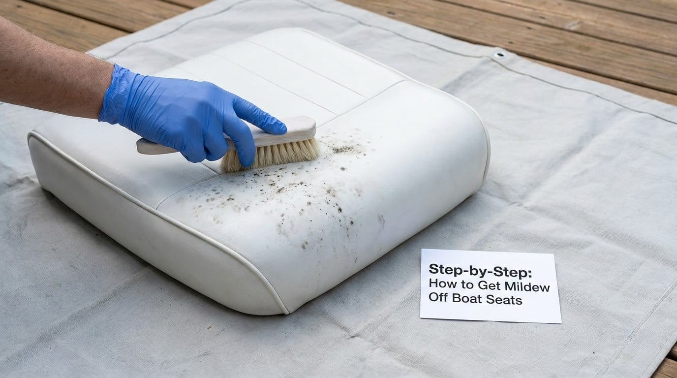 Step-by-Step: How to Get Mildew Off Boat Seats
