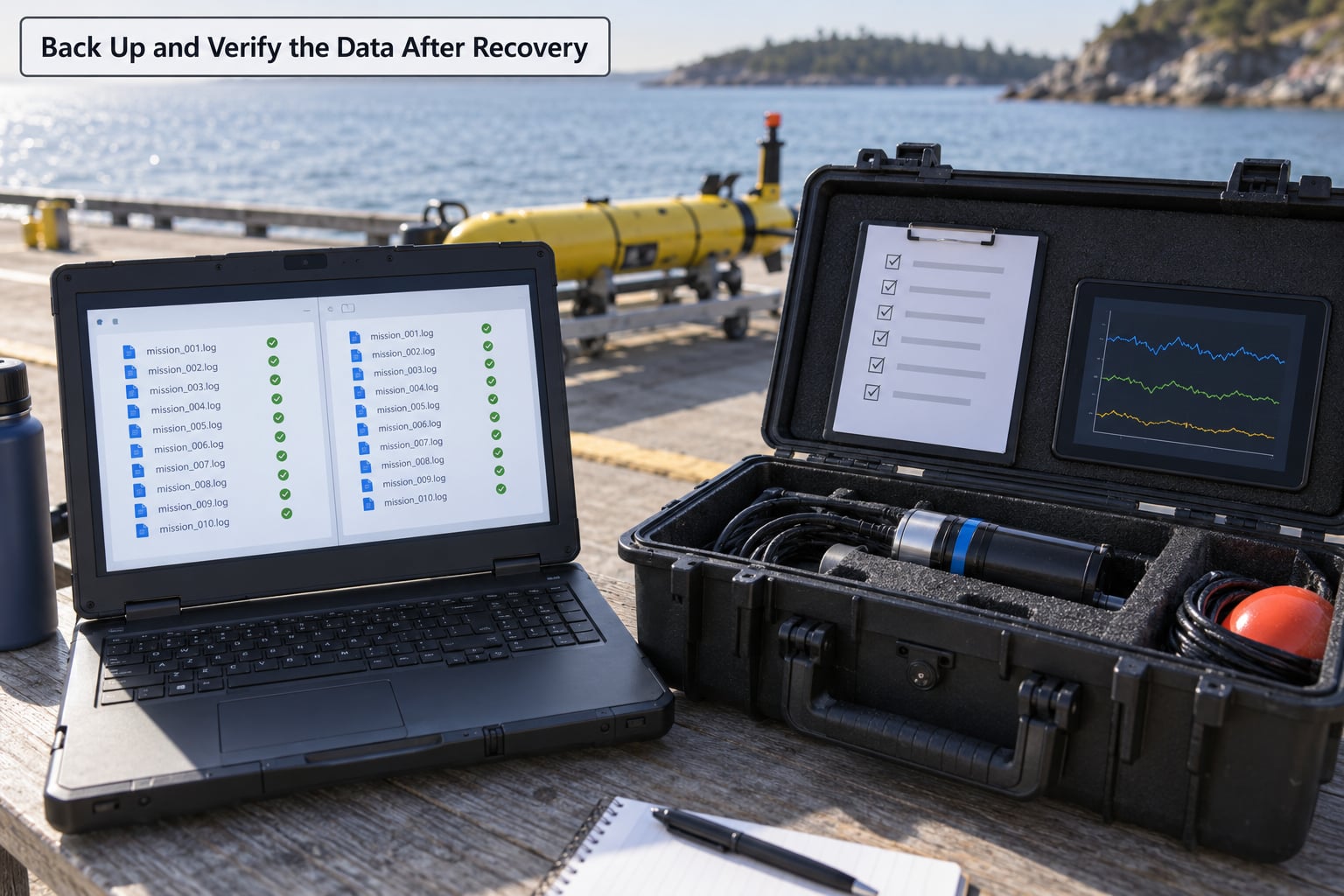 Back Up and Verify the Data After Recovery