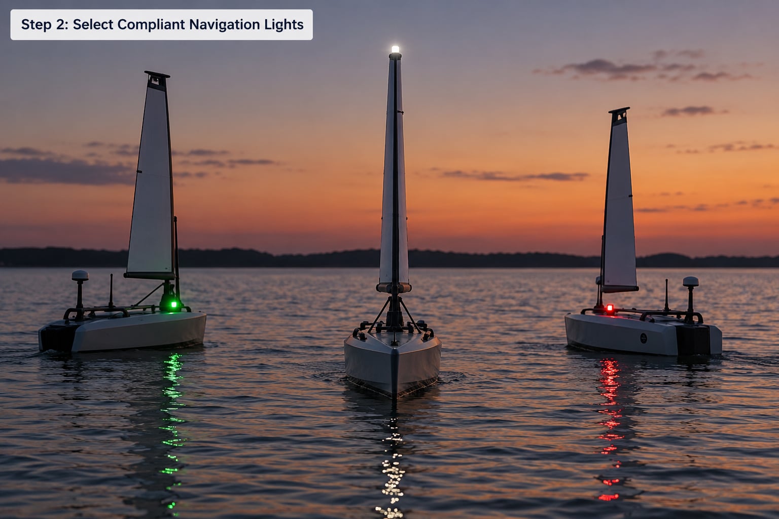Step 2: Select Compliant Navigation Lights