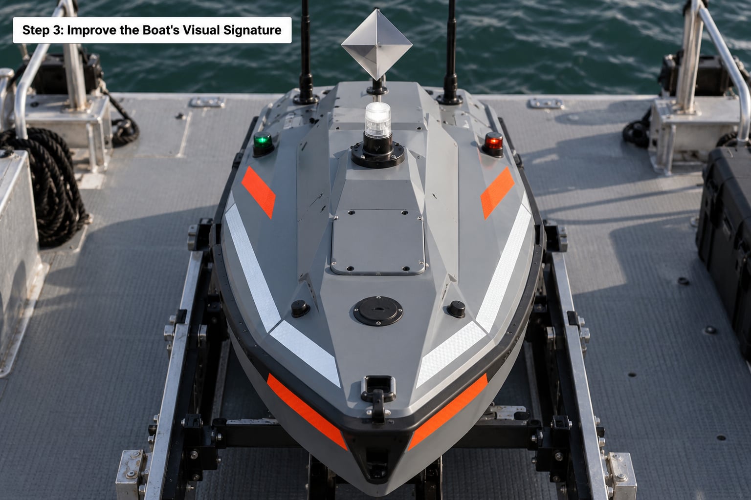 Step 3: Improve the Boat's Visual Signature