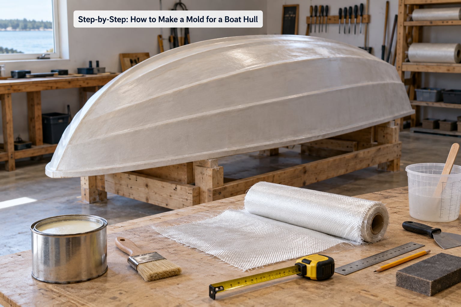 Step-by-Step: How to Make a Mold for a Boat Hull