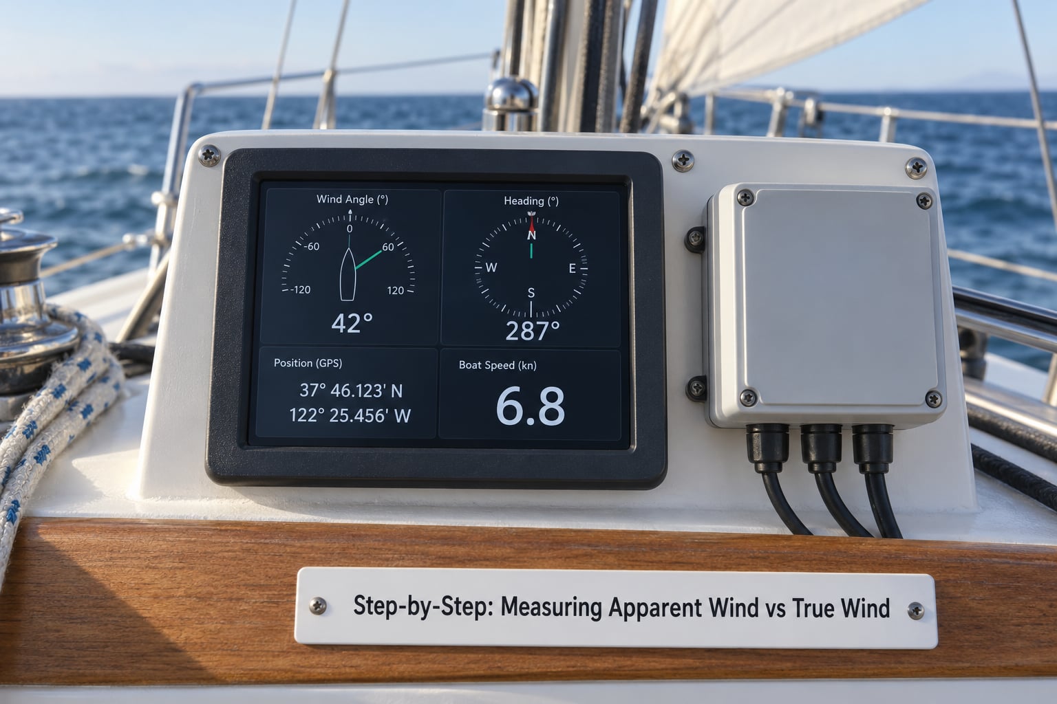 Step-by-Step: Measuring Apparent Wind vs True Wind