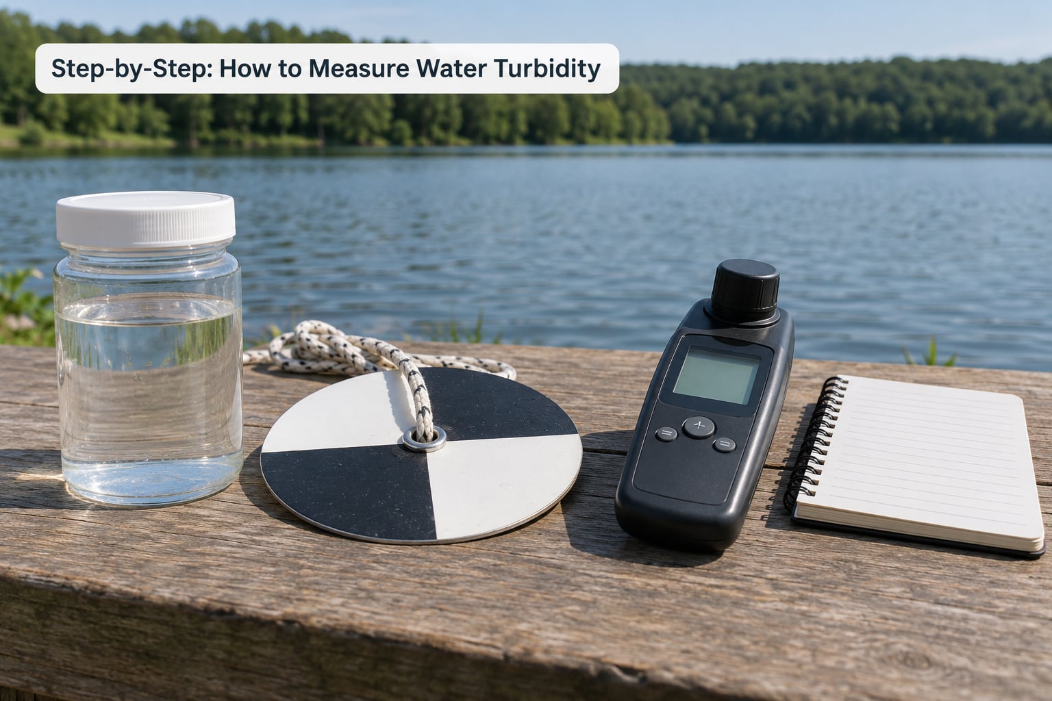 Step-by-Step: How to Measure Water Turbidity