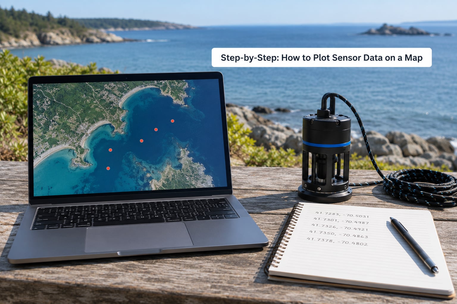 Step-by-Step: How to Plot Sensor Data on a Map