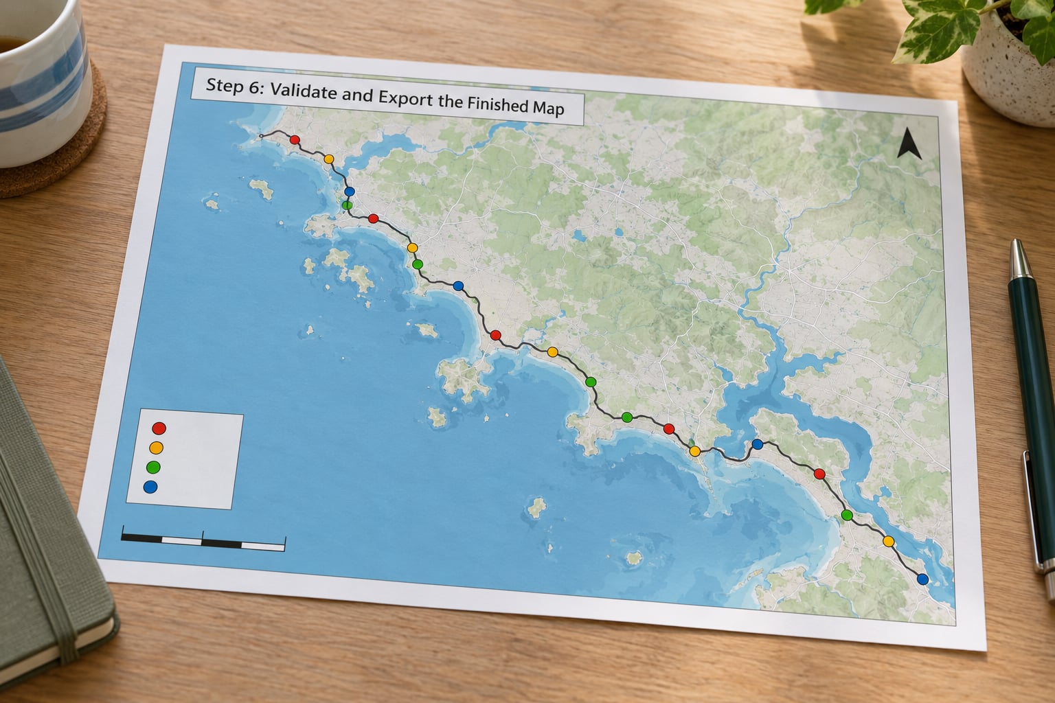 Step 6: Validate and Export the Finished Map