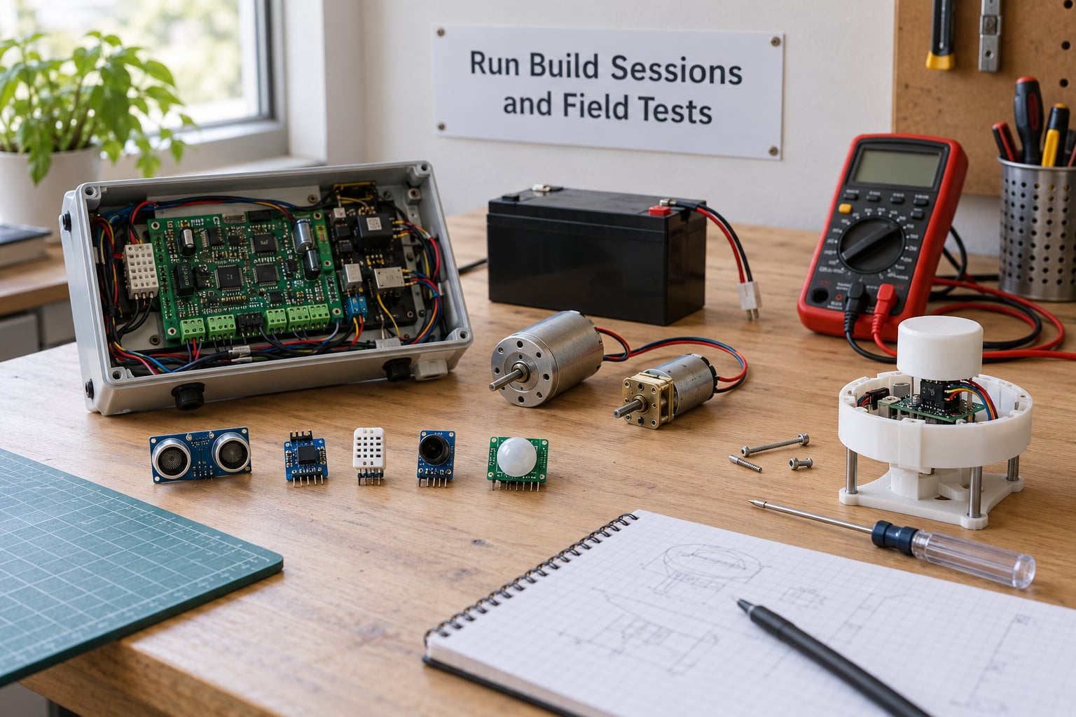 Run Build Sessions and Field Tests