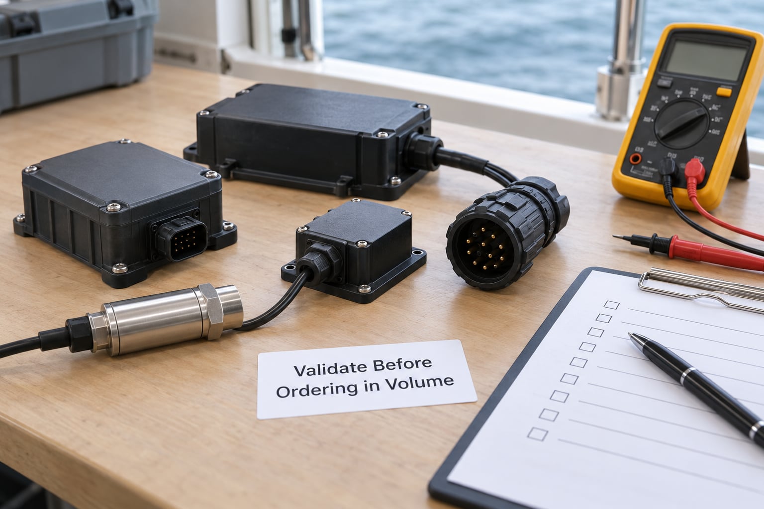 Validate Before Ordering in Volume