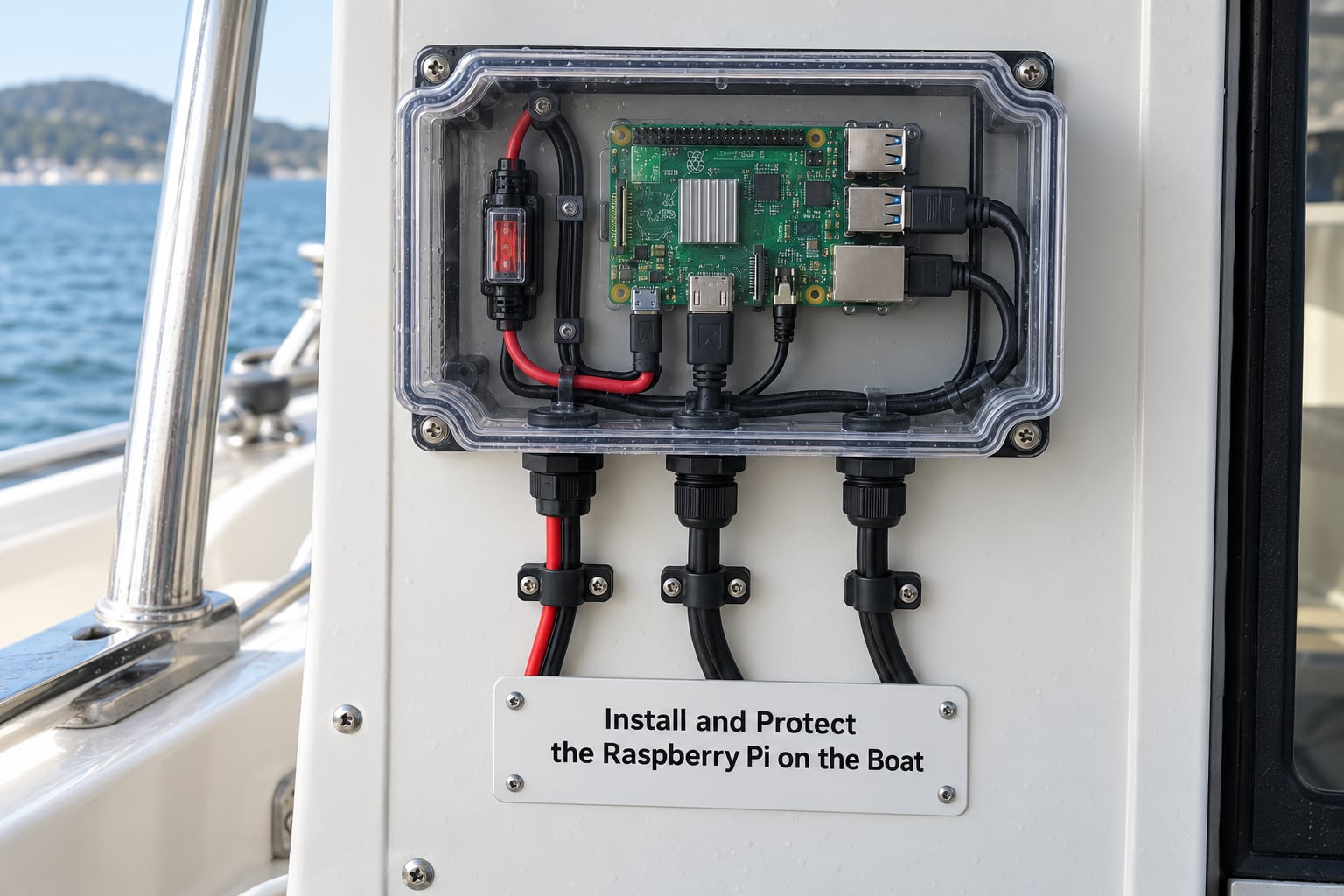 Install and Protect the Raspberry Pi on the Boat