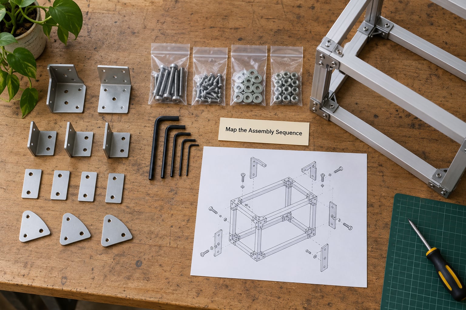 Map the Assembly Sequence