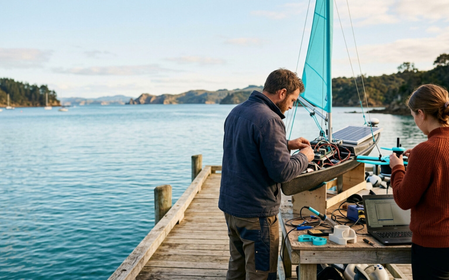 Open-source marine technology: sailing robots, ocean drones and environmental sensing hardware — Protei