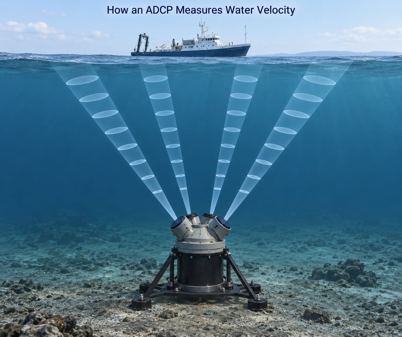 How an ADCP Measures Water Velocity