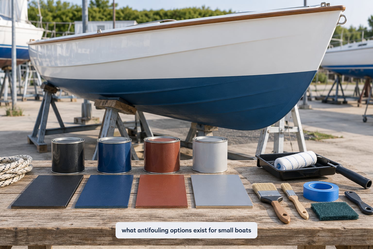 what antifouling options exist for small boats