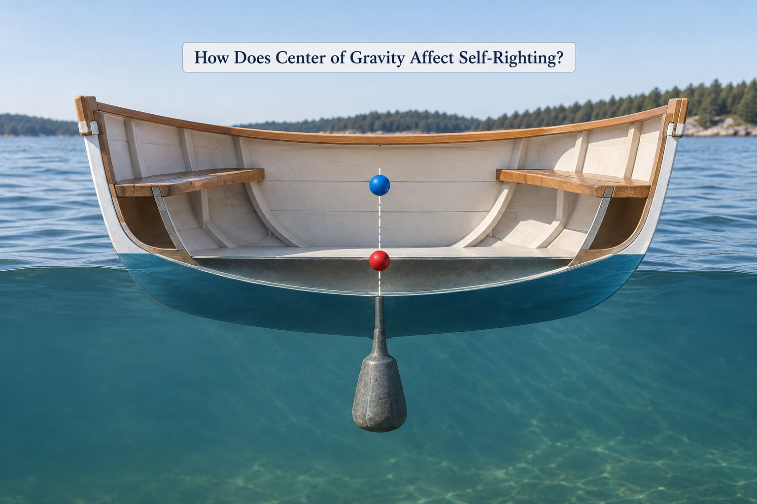 How Does Center of Gravity Affect Self-Righting?
